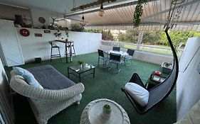 Large quiet terrace, golf views